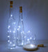 Decorman Wine Bottle Cork Lights, 20 Pack 20 LED Cork Shape Silver Copper Wire LED Starry Fairy Mini String Lights for DIY/Decor/Party/Wedding/Christmas/Halloween (Cool White)