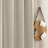 jinchan Linen Textured 72 inch Long Room Darkening Greyish Beige Curtains for Bedroom Light Reducing & Thermal Insulating Curtain Panel One Panel
