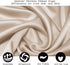 Adubor Silk Pillowcase for Hair and Skin 23 Momme 100% Mulberry Silk Pillow Covers Standard Size with Hidden Zipper Soft Breathable Both Sides Pure Silk, Beige, 20x26inch, Standard Size, 1Pack