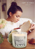 Large Jar Candles for Home, 3 Wicks Strong Coffee Milk Scented Candles Stress Relief, 14.6 Oz Aromatherapy Candle Gift for Women, 75 Hours Burning Time