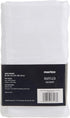 Martex 1C26548 Basic Ruffle Solid Polyester Machine Washable 15 Inch Drop Queen Bed Skirt, White
