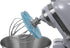 Whisk Wiper® PRO for Stand Mixers - Mix Without The Mess - The Ultimate Stand Mixer Accessory - Compatible With KitchenAid Stand Mixers (For Tilt-Head Mixers, Glass Blue)