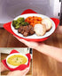 4TB Microwave Plate Huggers - Polyester - Handle Hot Plates Without Burning Your Hands - Set of 2 Microwave Plate Huggers