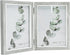 Afuly Grey Picture Frame 5x7 Double Wooden Hinged Photo Frames 2 Openings Tabletop Desk Display Farmhouse Decor Unique Gifts