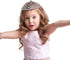 FiGoal King and Queens Royal Crowns 2 Pack Gold Crown and Rhinestone Crystal Tiara for Costume Accessories Role Play Gifts for Easter Basket Stuffers