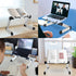 Book Stand for Reading Adjustable Textbook Stand Ergonomic Bed Book Holder for Reading with Paper Clips Desk Book Stand Free Your Hands Collapsible Book Stand for Bed