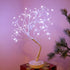 FUCHSUN Led Birch Tree Light Tabletop Bonsai Tree 20 Inches Decorative Fairy Light Artificial Tree Battery Operated Twig Lamp for Party Wedding Holiday Festival Christmas Decoration - White