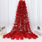 Hawesome 33Ft Artificial Flowers Red Hydrangea Garlands Silk Wisteria Vines Home Decor Party Wedding Garden Decoration Pack of 10 (Red)