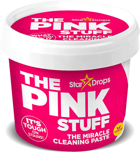 Stardrops - The Pink Stuff - The Miracle Cleaning Paste and Bathroom Foam Cleaner Bundle ( 1 Cleaning Paste, 1 Bathroom Foam Cleaner)