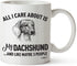 Dachshund Mom Present Mug For Christmas Women Men Dad Decor Lover Decorations Stuff I Love Dachshund Coffee Accessories Talking Art Apparel Funny Birthday Home Supplies Products Dog Coffee Cup Mugs