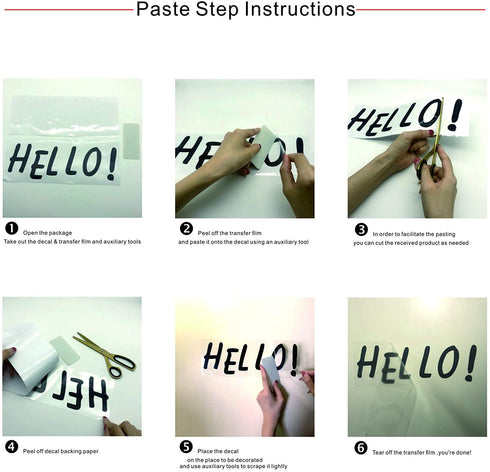 BIUBIUGO Family Wall Decals for Living Room,Contains 6 Pcs 4x6in Picture Frame,Family Inspirational Wall Stickers Quotes,The Love of A Family is Life's Greatest Blessing Family Wall Stickers