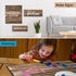 Multifunction Unfinished Wood, Wood for Crafts, Signs, Wall Decorations, Wall Arts, Storage Shelves, 16.5" x 5.9" x 0.59", Set of 3, Carbonized Black, Blank Wood Signs for Front Door
