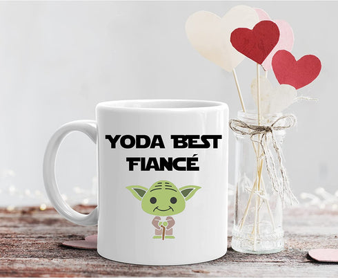 Fiance Mug, Best Fiance Mug, Valentine Mug For Him, Engagement Mug for Him, Funny Romantic Anniversary Men Cup, Newly Engaged Mug, Fiance Gifts For Valentines Day From Girlfriend, Future Husband Cup