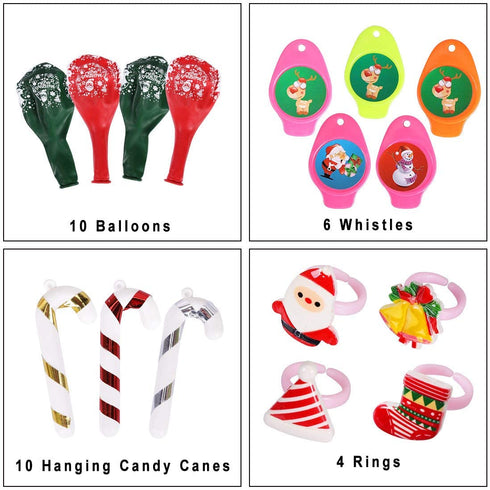 Max Fun 72Pcs Christmas Party Toys Assortment for Christmas Stocking Stuffers Party Favors Prizes Box Toy Assortment Classroom