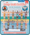 NPW Classic Themed Reuseable Glass Drink Markers, 12