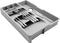 POTTIIS Kitchen DrawerStore Expandable Set?Expandable Plastic Kitchen Cabinet Drawer Storage Organizer Tray - for Storing Organizing Cutlery, Spoons, Cooking Utensils, Gadgets