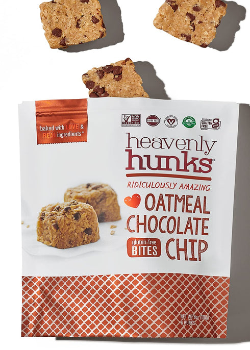 Heavenly Hunks Oatmeal Chocolate Chip, 6 oz bag - 1 Pack