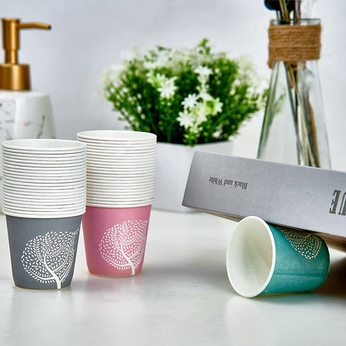 600 Pack 3oz Disposable Bathroom Cups, Colorful Disposable Mouthwash Cups, Small Disposable Cups, Mini Paper Cups for Parties, Picnics, Barbecues, Travel and Events.