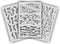 Redleg Camo 914/3 3 Piece 14" Camo Stencil kit Bark, Hex, Tiger, Digital Airbrush Spray Paint