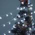 Led Christmas Lights Snowflake String Lights 100Led 49Ft Plug in 8 Modes Extendable Fairy String Lights for Indoor Outdoor Holiday Party,Wedding, Xmas Tree, New Year, Christmas Decorations(Cool White)