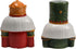Comfy Hour Joyful Holiday Collection Nutcracker Salt & Pepper Set, Winter Christmas Decoration, Dolomite