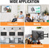 Full Motion TV Monitor Wall Mount TV Bracket Swivels Tilts Extension Rotation for Most 14-42 Inch LED LCD Flat Screen TVs & Monitors with Articulating Arms, Max VESA 200x200mm, up to 33 lbs. ELIVED