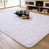Ompaa Fluffy Area Rugs, Super Soft Shaggy Rug Fuzzy Long Fur Carpets for Bedroom Living Room Decor, 3 x 5 Feet White