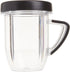 NutriBullet - NBM-U0272 NutriBullet Rx 30 Oz Short Mug with Lip Ring, Black