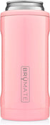 BrüMate Hopsulator Slim Double-walled Stainless Steel Insulated Can Cooler for 12 Oz Slim Cans (Blush)