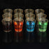 WELLIFE 200 PACK Plastic Gold Glitter Shot Cups, 2OZ Disposable Shot Glasses,Small Hard Plastic Tumblers,Gold Tasting Sampling Cups,Premium Mini Container Perfect for Whiskey, Perfect for Christmas