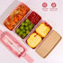 Bento Box Japanese Lunch Box Set (29 PCS) for Kids & Adults, 3 Layer Stackable Leakproof BPA Free Bento Boxes Kit with Snack Bag, Lunch Bag, Cake Cups, Fruit Forks, Utensils, Meal Prep Containers