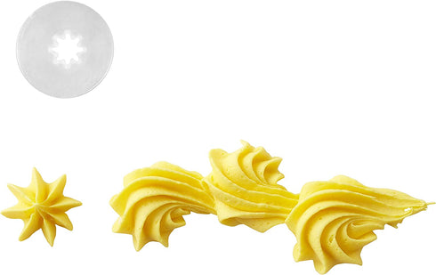 Wilton Disposable No. 21 Open Star Decorating Tips and Bags Set, 25-Piece