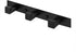KES Coat Hooks Towel Hook Rack 3 Hooks Set Hook Rail Wall Mount SUS 304 Stainless Steel Matt Black, AH210H3DG-BK