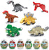 12pcs Dinosaur Eggs with Dinosaurs Building Blocks, Egg Surprise Toys for Easter Basket Stuffers,Kids Activities Toy - Toys for 3+ Year Olds Boys Girls