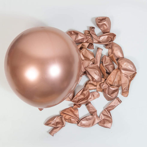 Princess Hot Rose Red Balloon Baby Pink Balloon Chrome Rose Gold Balloon Macaron Light Purple Balloon 132Pcs,Balloon Arch for Birthday of The Princess,Engagement,Graduation,Picnic,Baby Shower,Christmas or Party Decoration.