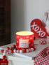 Valentine™s Day Scented Candle Gift Champagne Secented Natural Soy Candle 3 Wick Large Jar 14 oz Sweet Party Decor