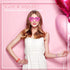 40 Pcs Valentines Day Party Favors 20 Pcs Valentines Heart Shutter Glasses 20 Pcs Valentines Silicone Wristband Rubber Bracelets for Valentine's Day Party Supplies Birthday Party Costume Accessory