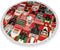 FREEHOTU Christmas Time Nutcracker Sweet Christmas Tree Skirt Gorgeous Edge Tassel Lace for 36" Xmas Ornaments Decoration