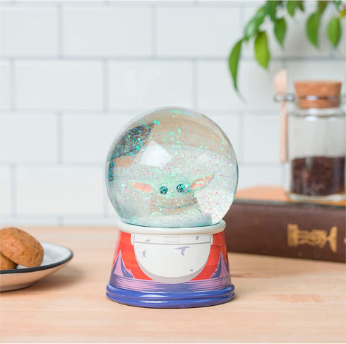 Silver Buffalo Star Wars Mandalorian The Child Egg Pod Snow Globe