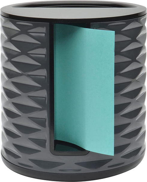Post-it Note Dispenser, 3x3 in, Vertical, Black with Grey (ABS-330-B)