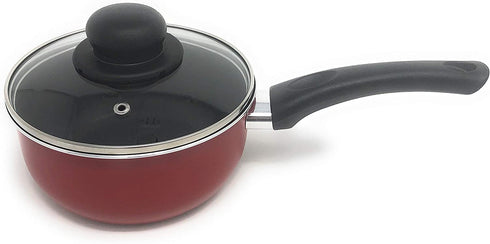 RAVELLI Italia Linea 10 Non Stick Saucepan with a lid, 1 Quart