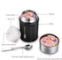 Insulated Food Jar Lunch Container for Hot Food 26 oz Wide Mouth Stainless Steel Thermos LuenHego Leak Proof Thermal Flask with Folding Spoon for School Office Picnic Travel Outdoors - Matte Black