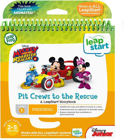 LeapFrog LeapStart 3D Mickey and the Roadster Racers Book