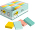 Post-it Notes, 1.5x2 in, 24 Pads, America's #1 Favorite Sticky Notes, Beachside Café Collection, Pastel Colors, Clean Removal, Recyclable (654-14AU)