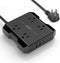 Power Strip with USB C, Aijoy 4 Outlets and 4 USB Ports, Desktop Charging Station with 20W USB C, 5 ft Extension Cord, Compact for Travel, Cruise Ship, Dorm Rooms, and Office, Black