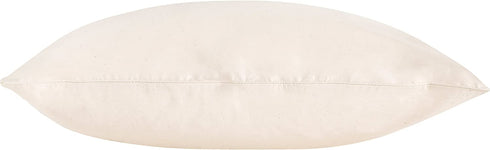 AllerEase Organic Cotton Pillow Protectors, 1 Pack, Beige/Cream White