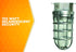 Woods L1706 Vandal Resistant Security Light With Ceiling Mount (150W Incandescent Bulb, Silver)