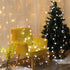 POP Mart Snowflake Lights 80 LED Christmas Lights Snow String Lights 34FT Twinkle Fairy Lights USB Battery Operated Waterproof Christmas Decoration for Indoor Outdoor Garden 8 Modes Remote Cool White