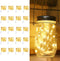 20 Pack Led Fairy Lights Battery Operated,3.3ft 20 LED Silver Wire Warm White Firefly Lights Mason Jar Lights,Waterproof Mini Led String Lights for Mason Jars Party Crafts Wedding Decor