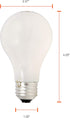 SYLVANIA Halogen A19 Light Bulb, 9W=60W Equivalent, E26 Medium Base, 600 Lumens, 100 CRI, 2700K Soft White - 4 Pack (50005)